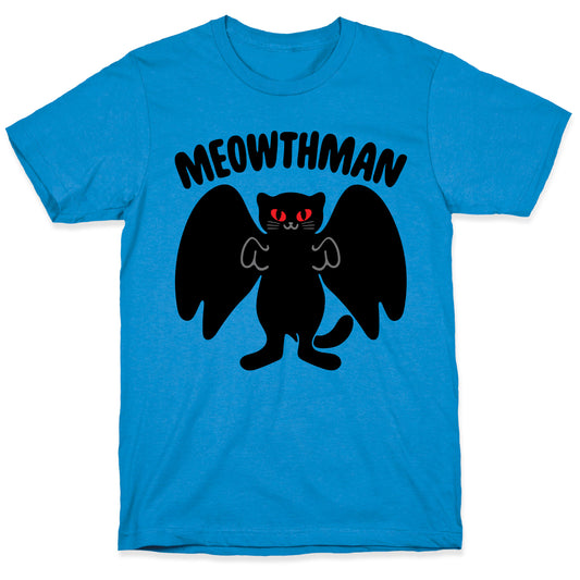 Meowthman Mothman Cat Parody T-Shirt
