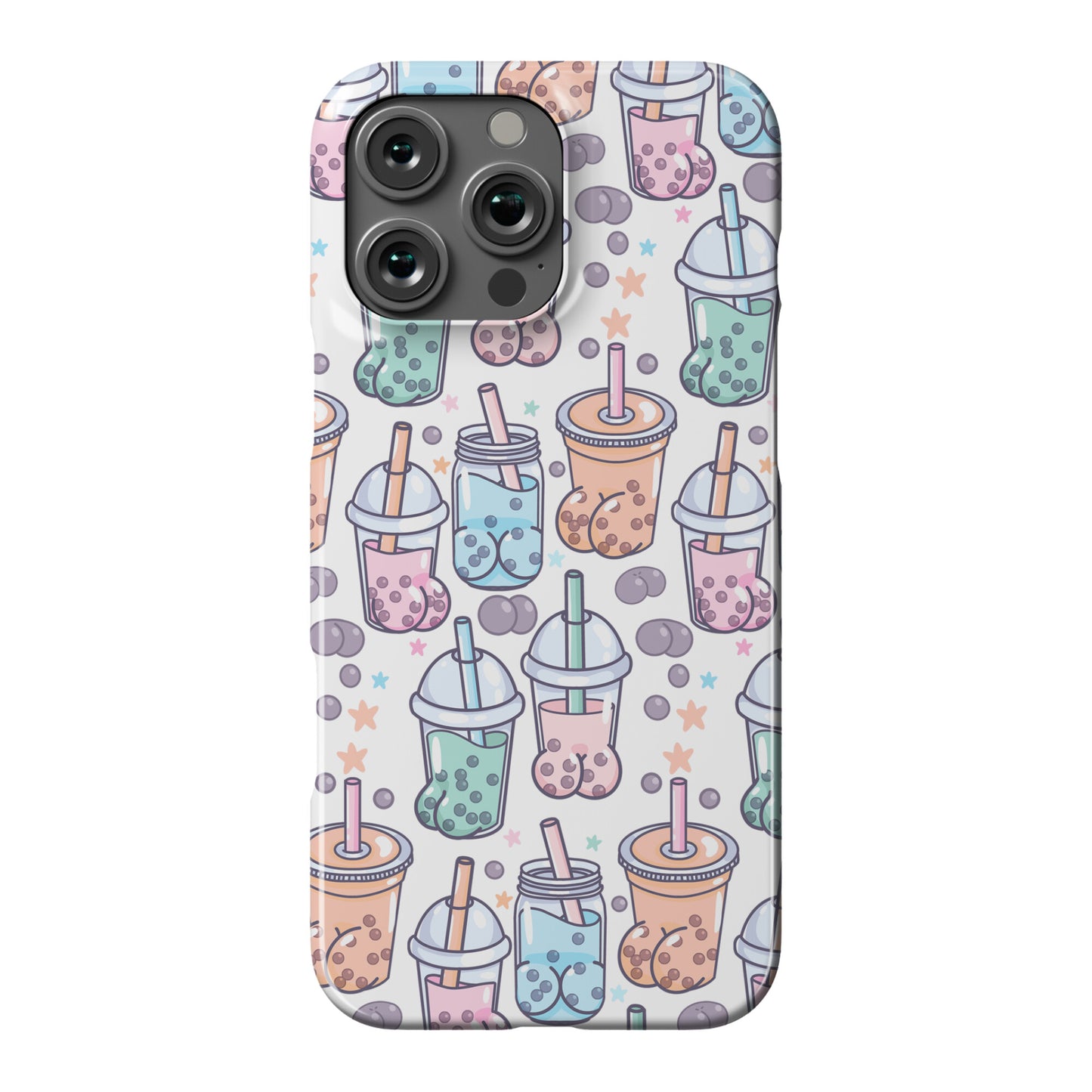 Boba Butts Pattern Phone Case