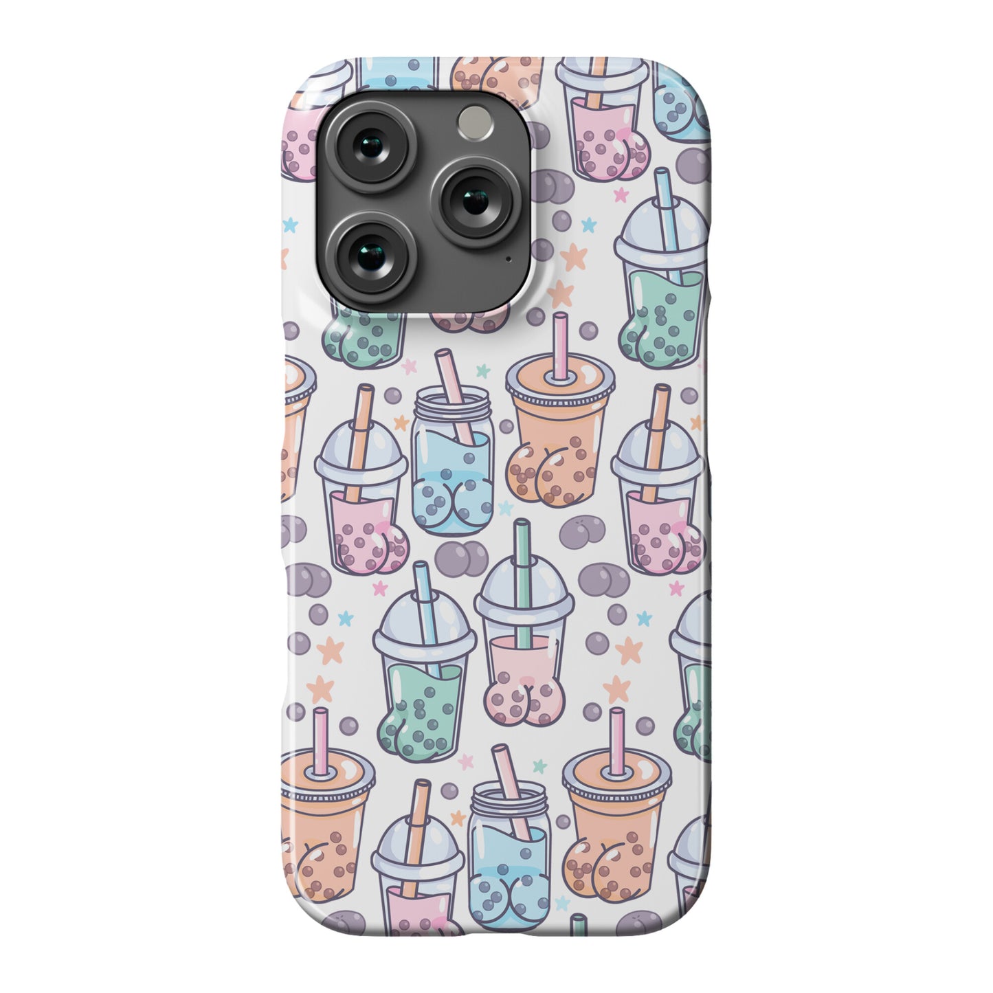 Boba Butts Pattern Phone Case