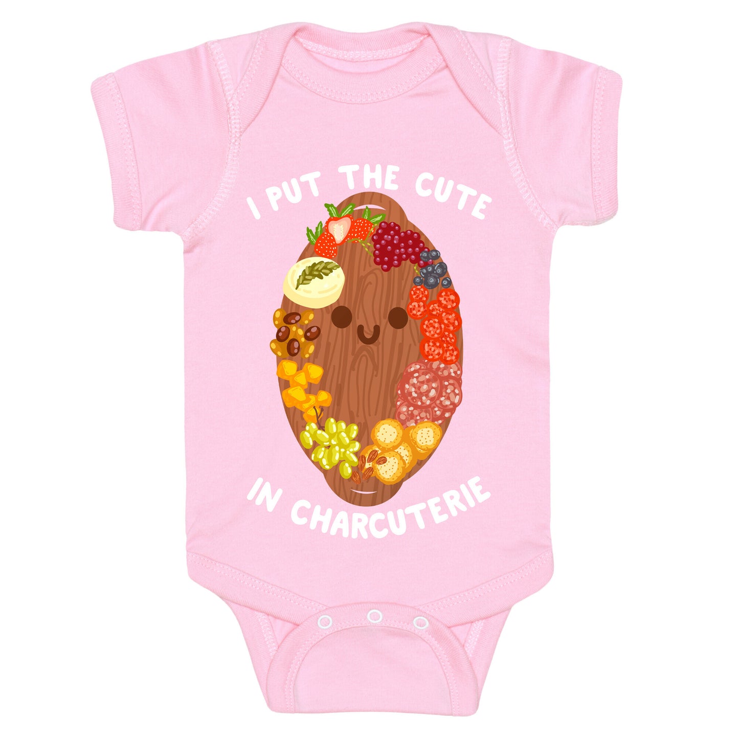 I Put the Cute In Charcuterie Baby One Piece
