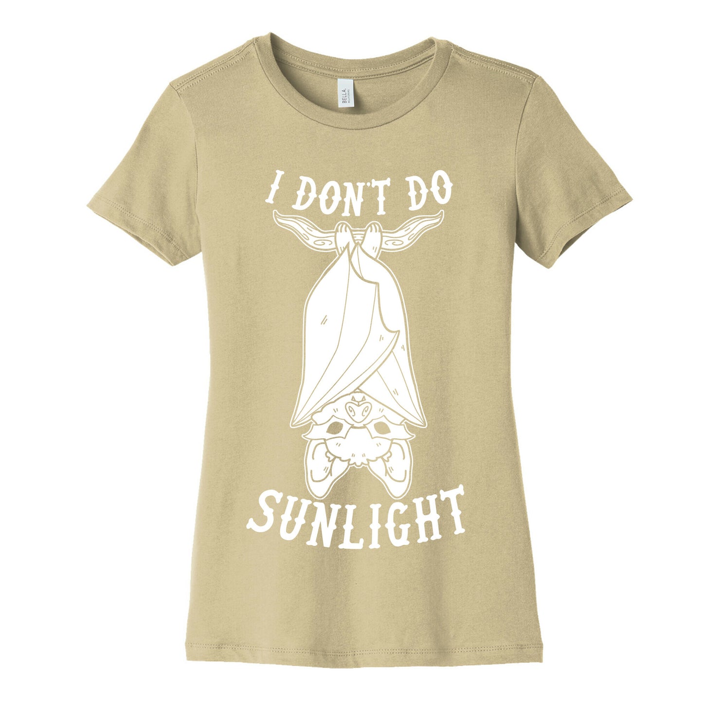 I Don't Do Sunlight Bat Women's Cotton Tee