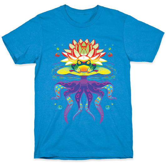 Psychedelic Lily Frog T-Shirt