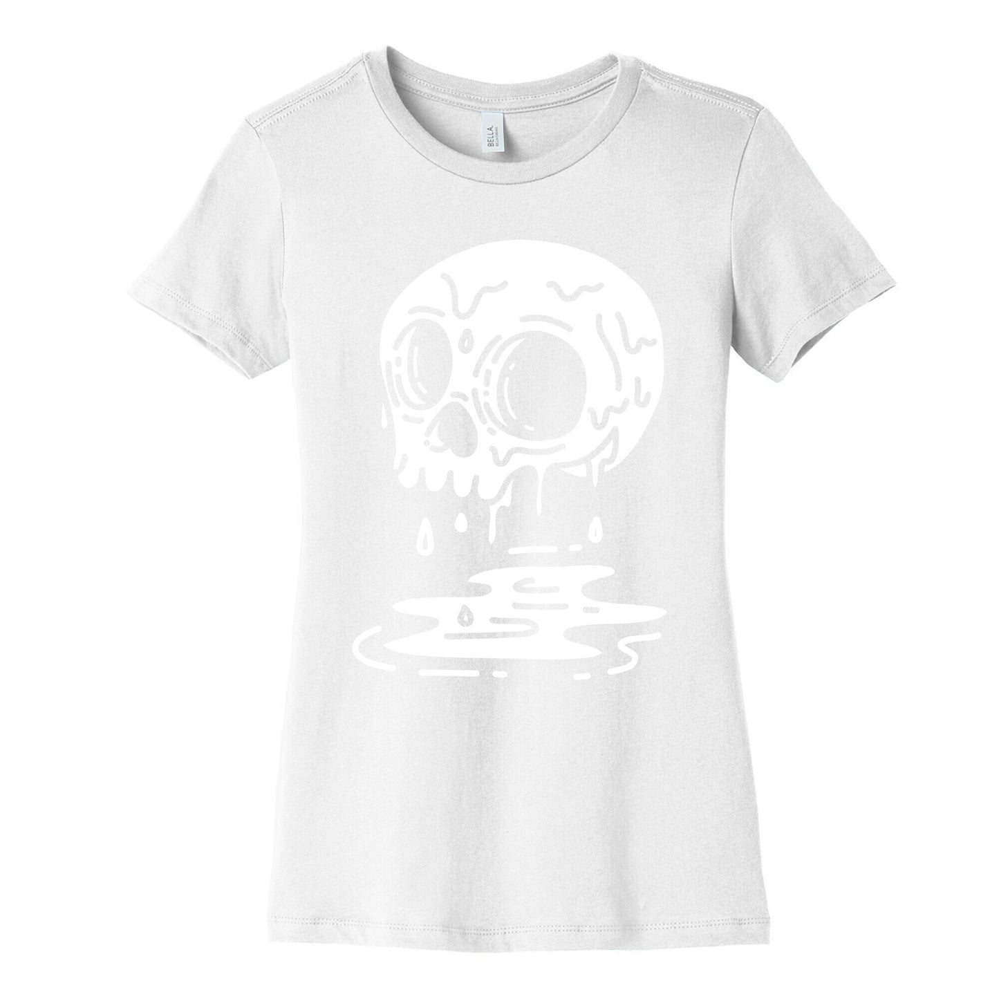 Melting Skull Women's Cotton Tee