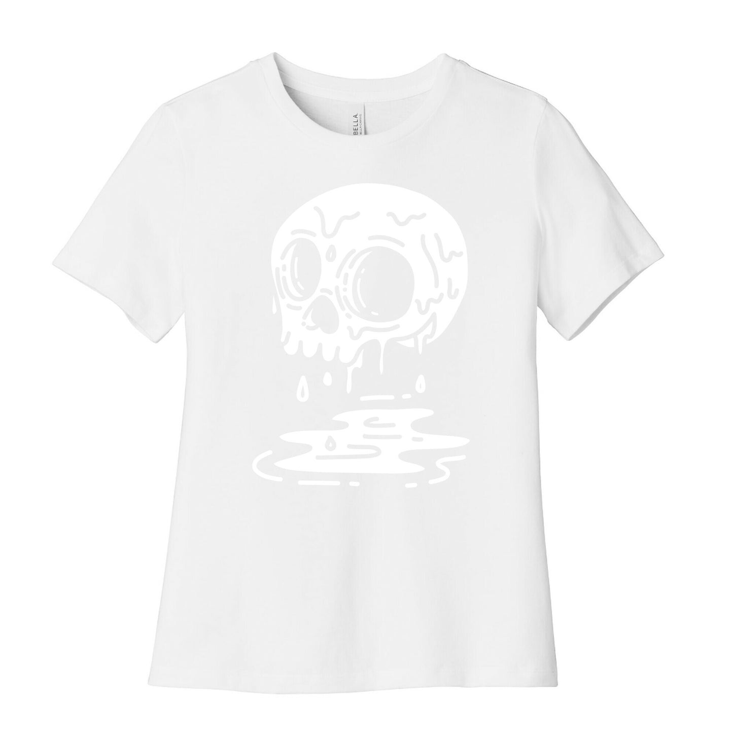 Melting Skull Women's Cotton Tee
