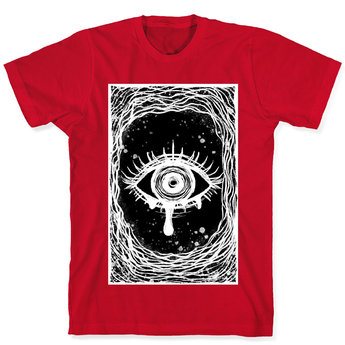 Trippy Eye Inverted T-Shirt