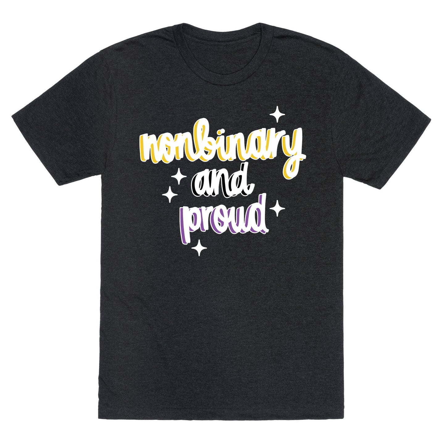 Nonbinary and Proud Unisex Triblend Tee