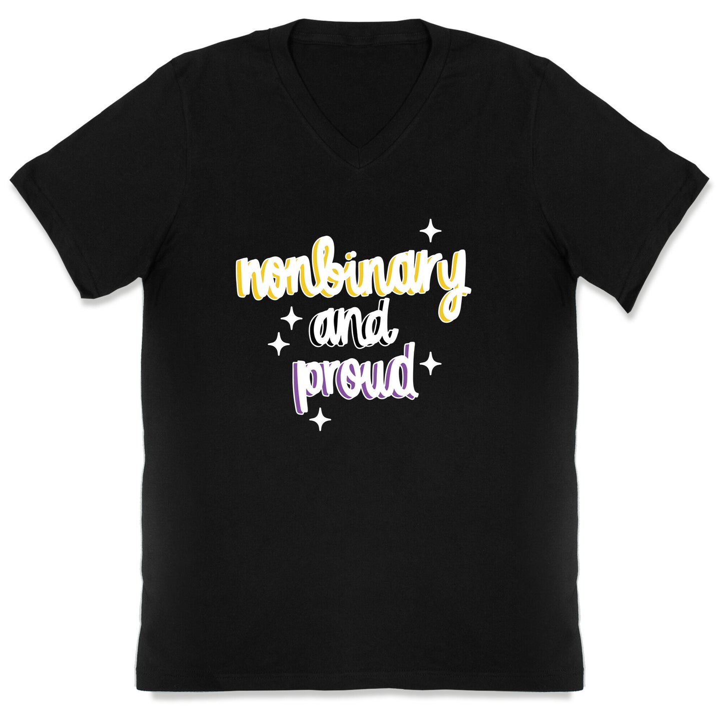 Nonbinary and Proud V-Neck