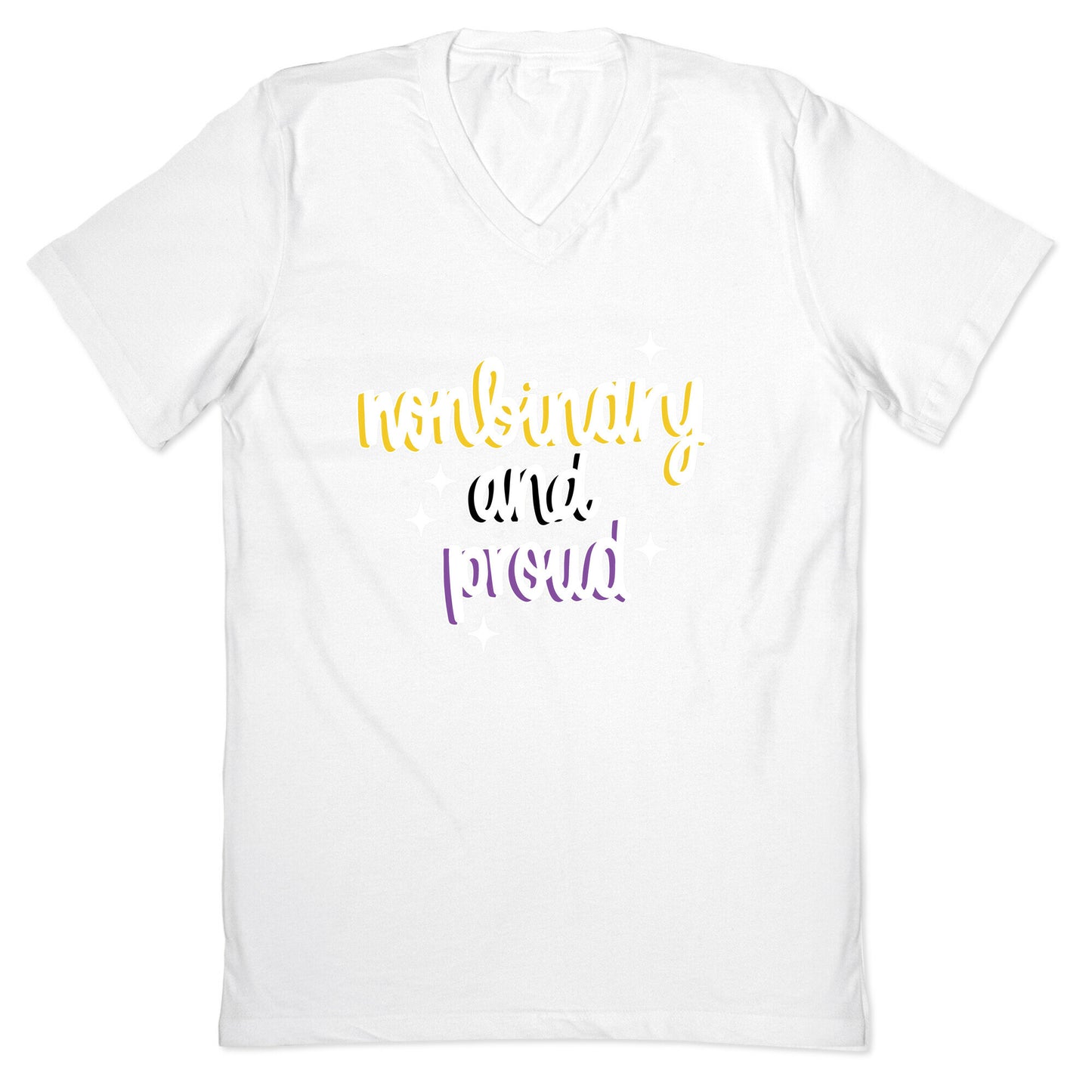 Nonbinary and Proud V-Neck