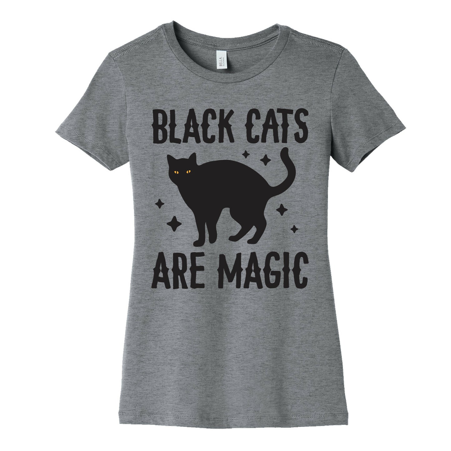Black Cats Are Magic Women's Cotton Tee