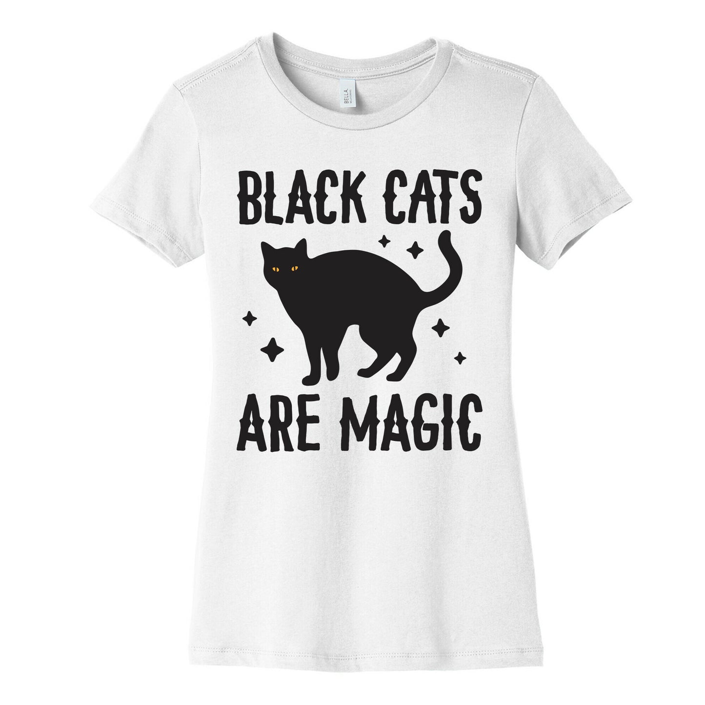 Black Cats Are Magic Women's Cotton Tee