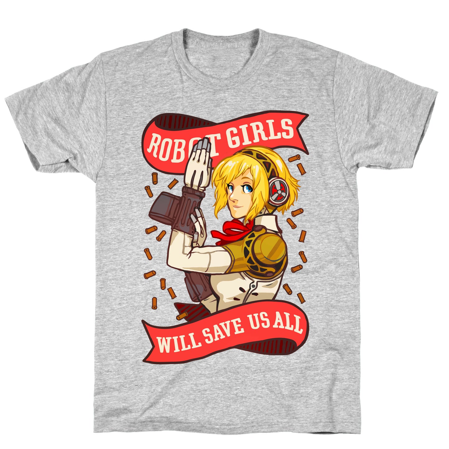 Robot Girls Will Save Us All T-Shirt