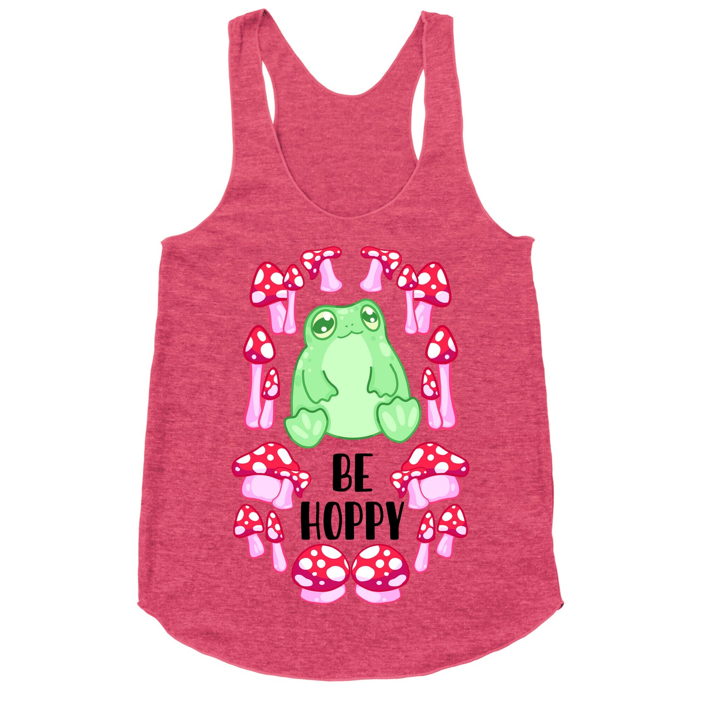 Be Hoppy Frog Racerback Tank