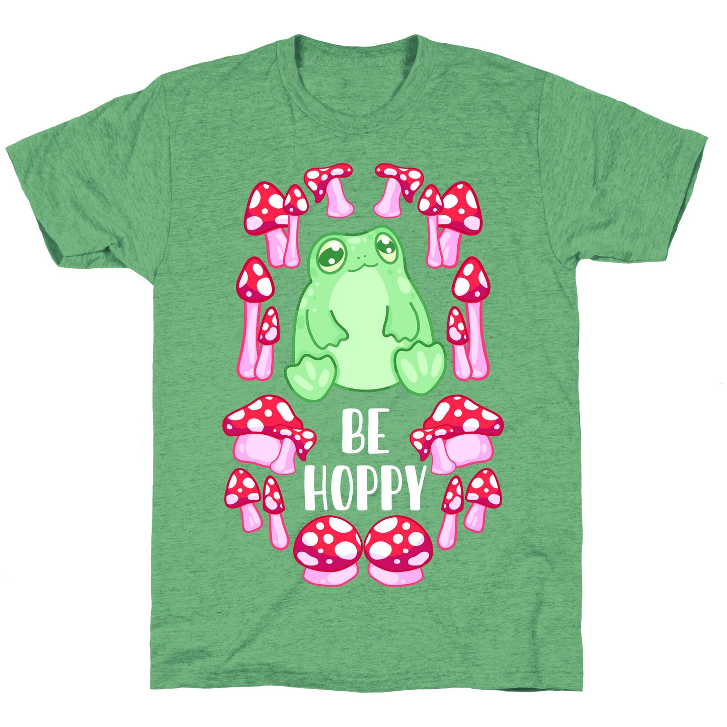 Be Hoppy Frog Unisex Triblend Tee