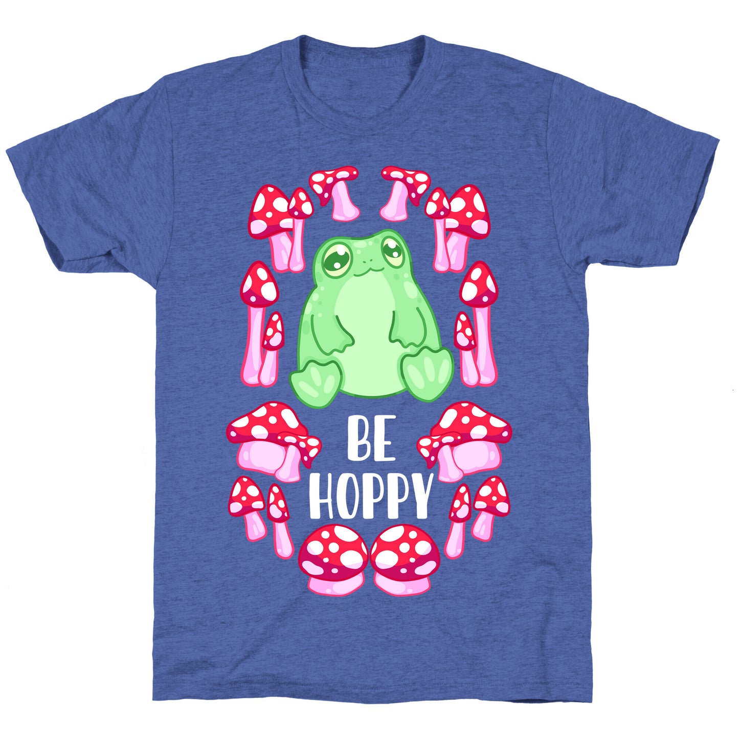 Be Hoppy Frog Unisex Triblend Tee