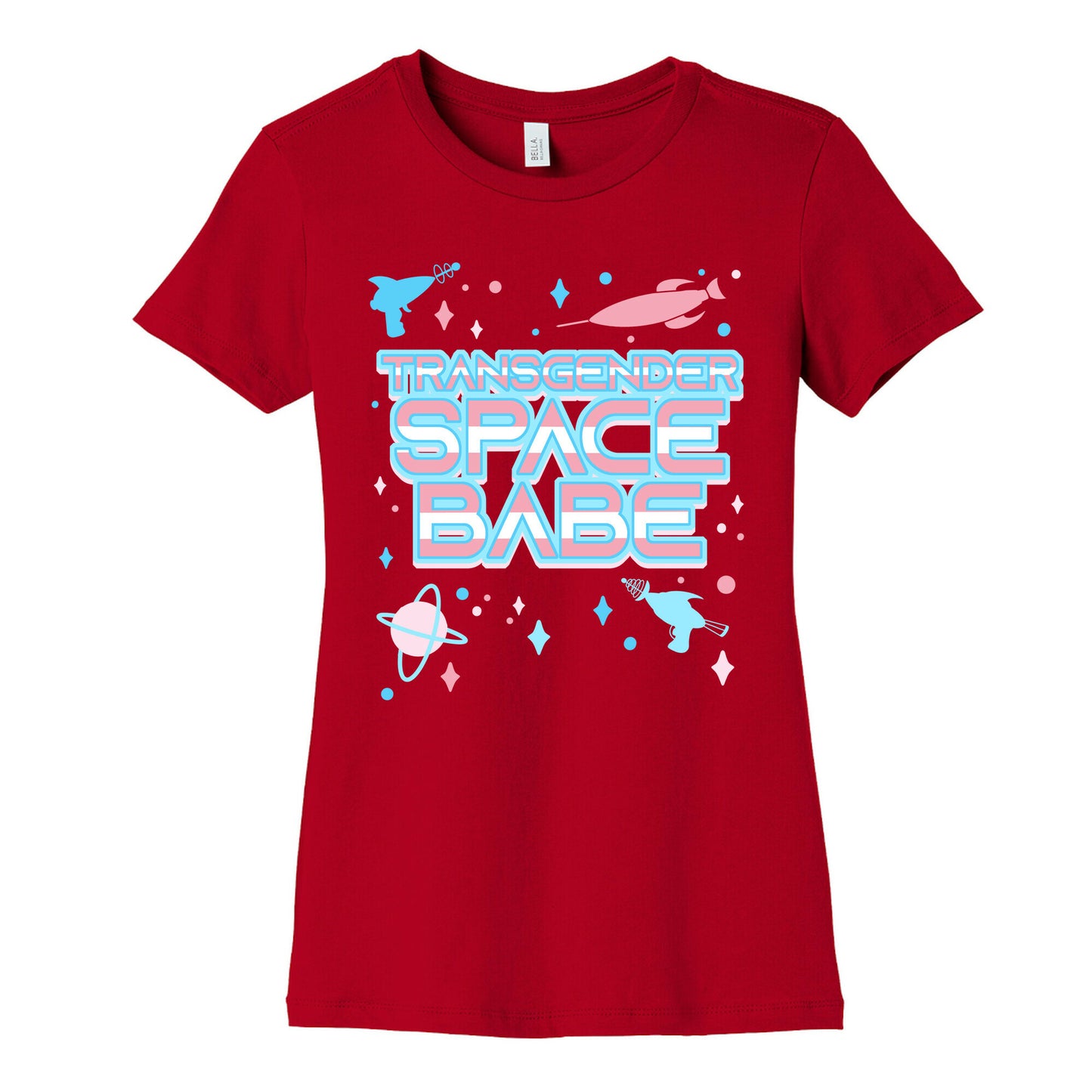 Transgender Space Babe Women's Cotton Tee