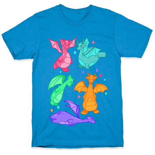 Colorful Dragons T-Shirt