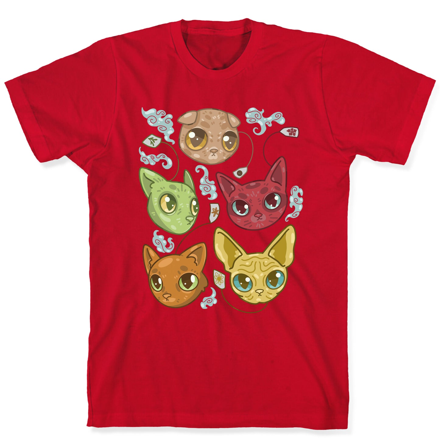 Tea Cats T-Shirt
