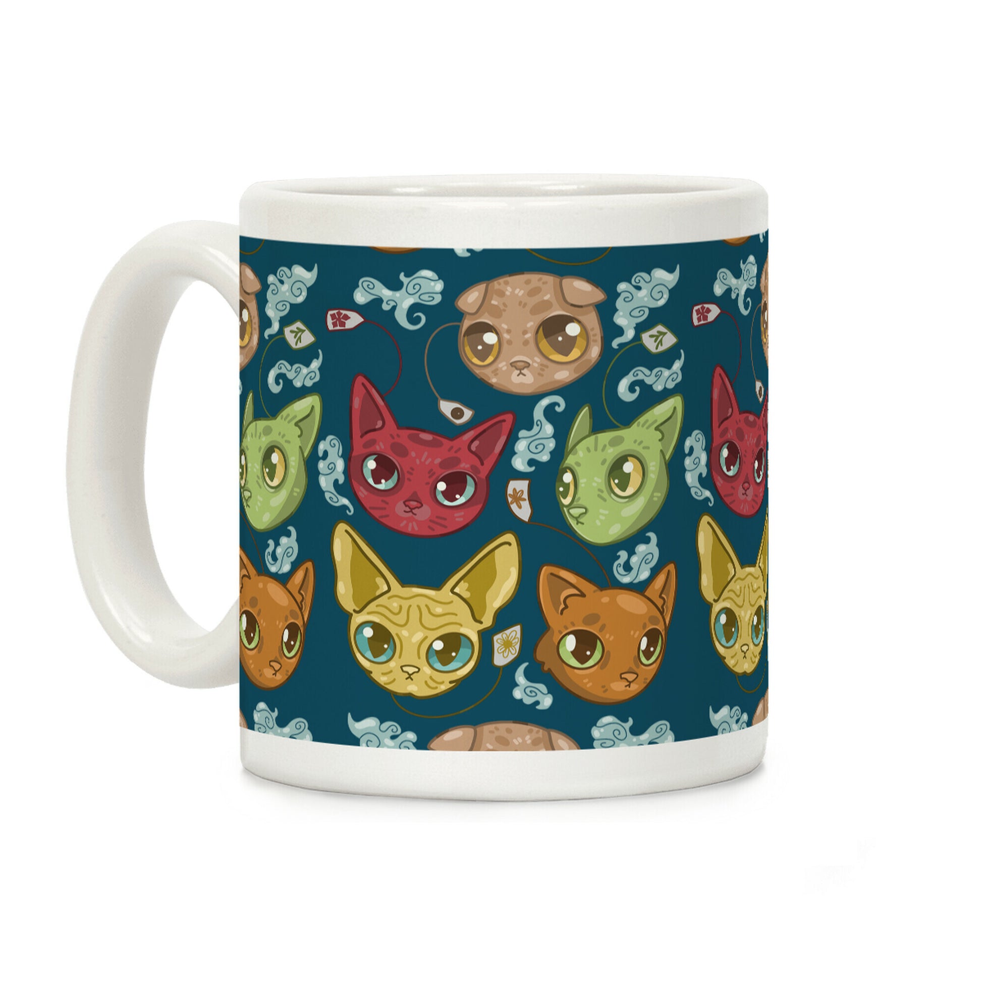 Tea Cats Coffee Mug