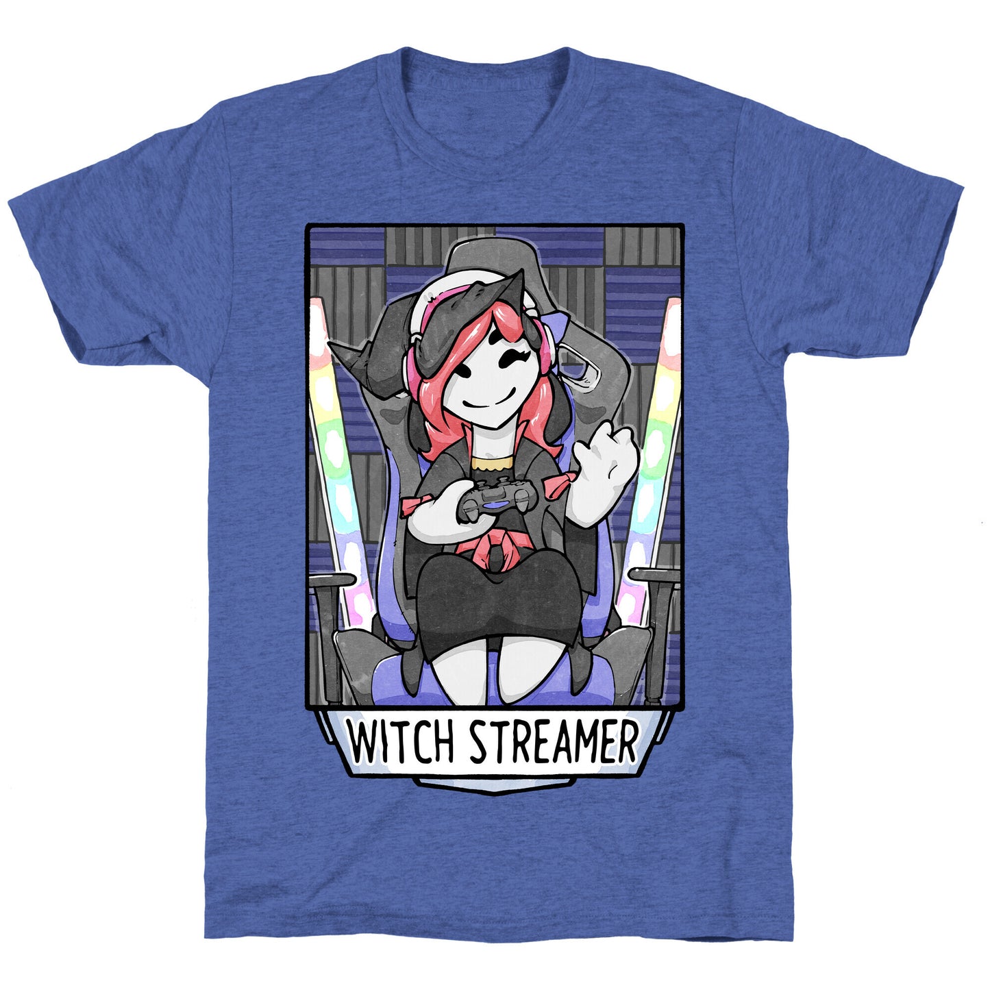 Witch Streamer Unisex Triblend Tee