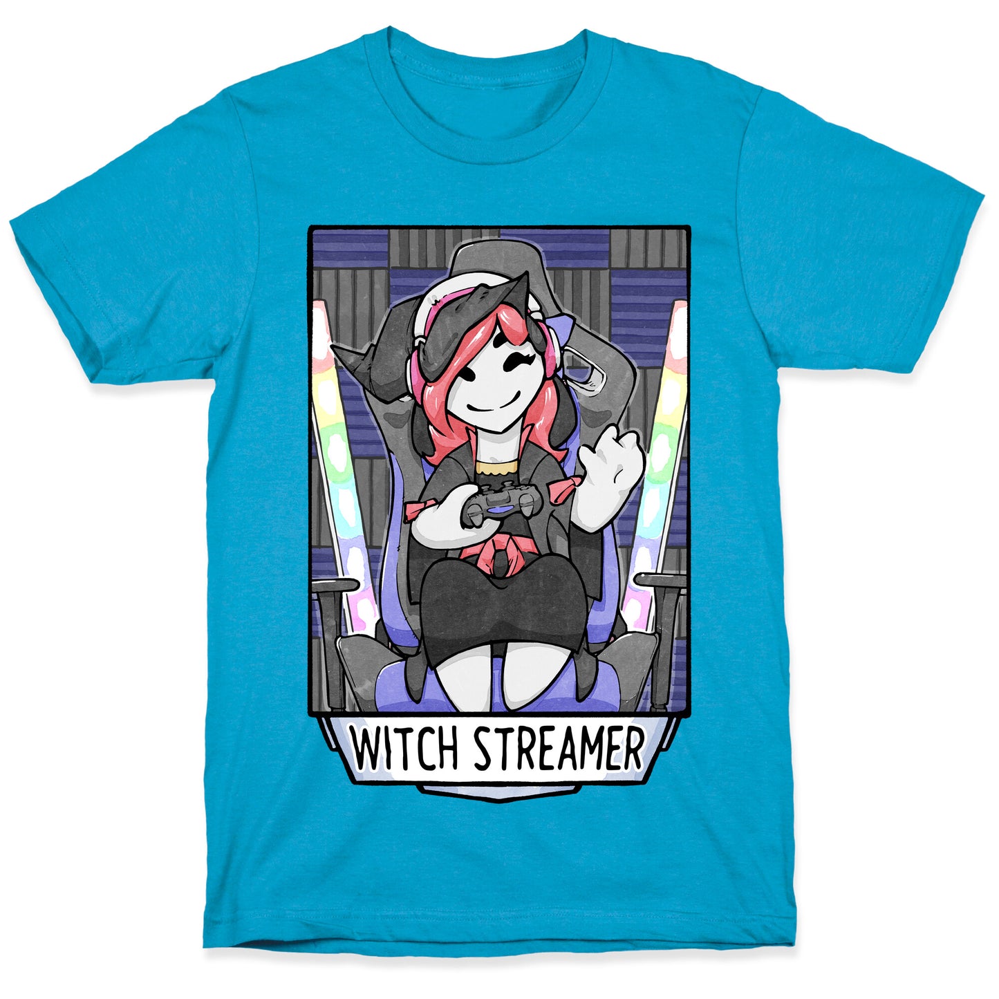 Witch Streamer Unisex Triblend Tee