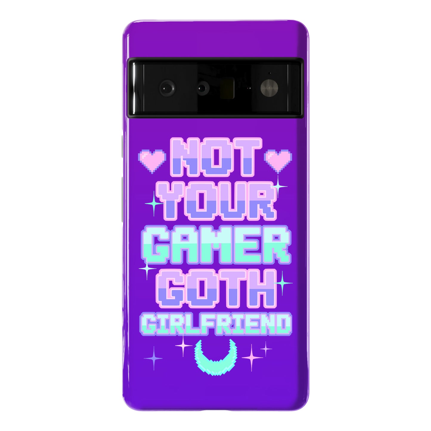 Not Your Gamer Goth Girlfriend Phone Case