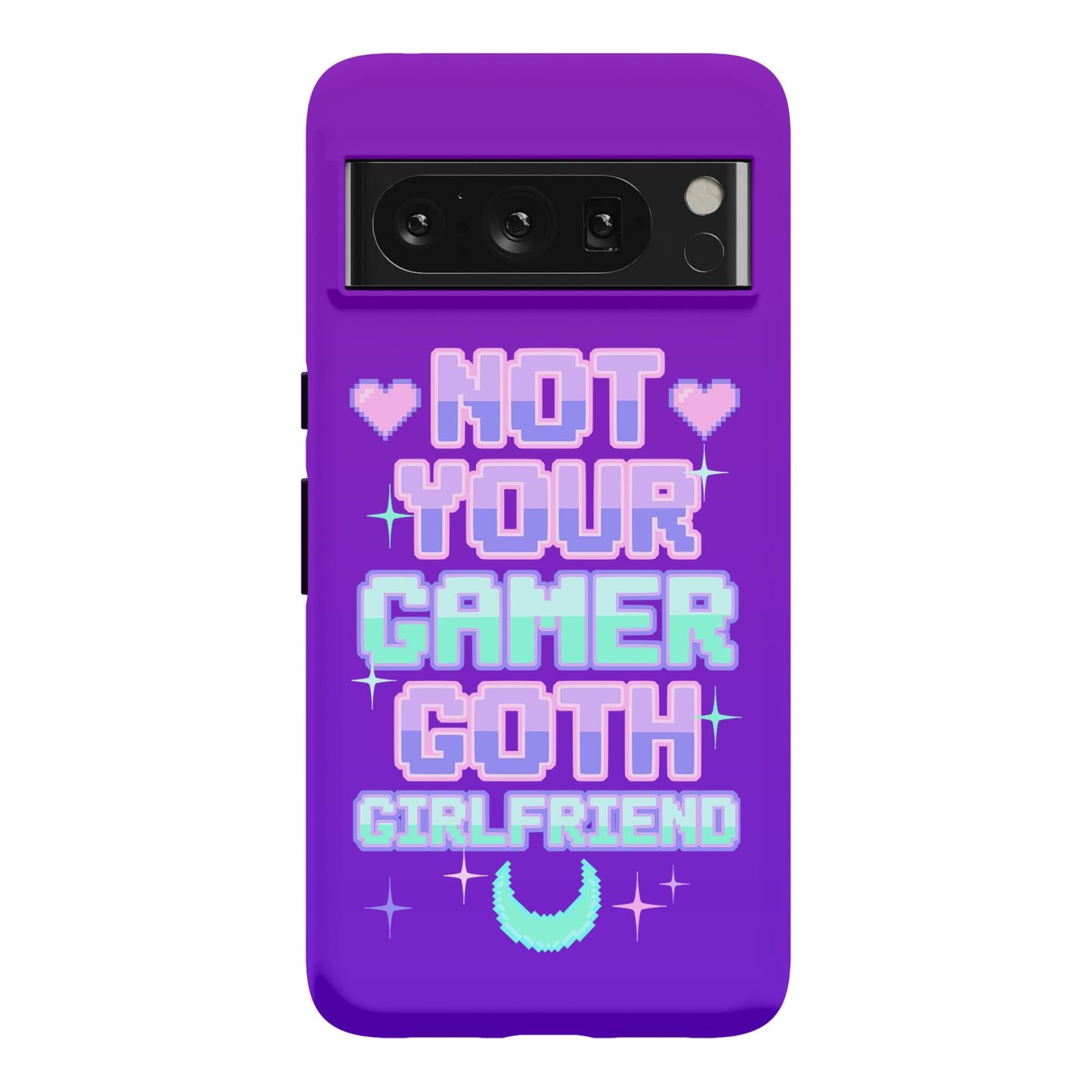 Not Your Gamer Goth Girlfriend Phone Case