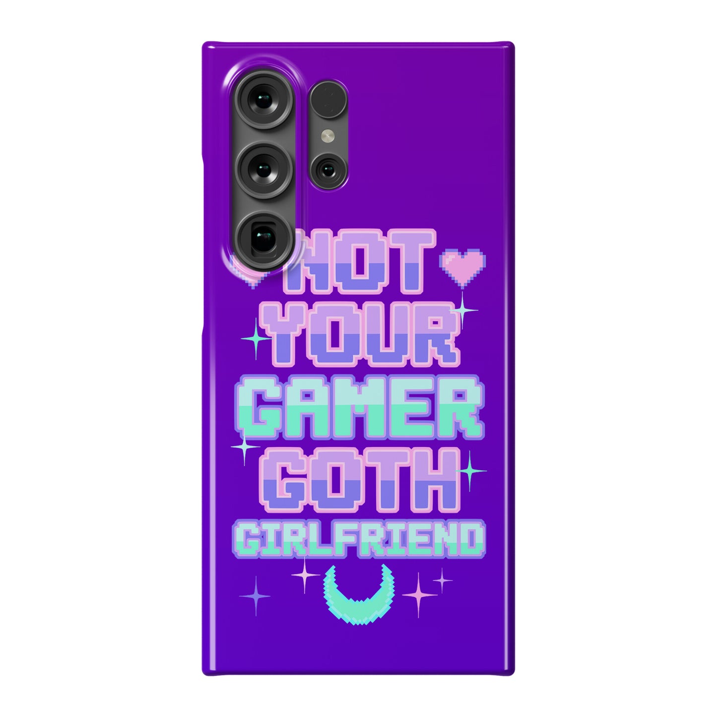 Not Your Gamer Goth Girlfriend Phone Case