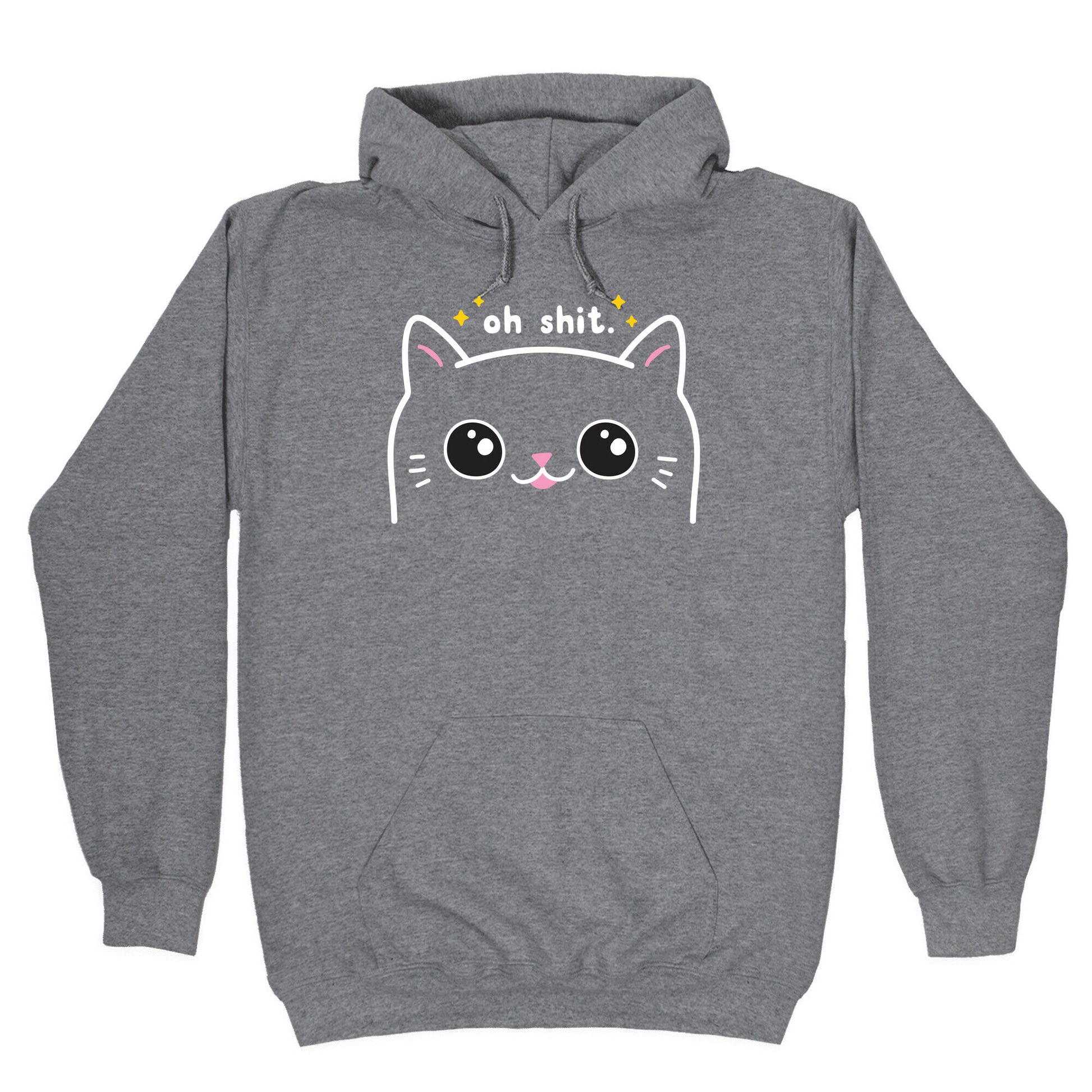 Cuss Cat Oh Shit Hoodie