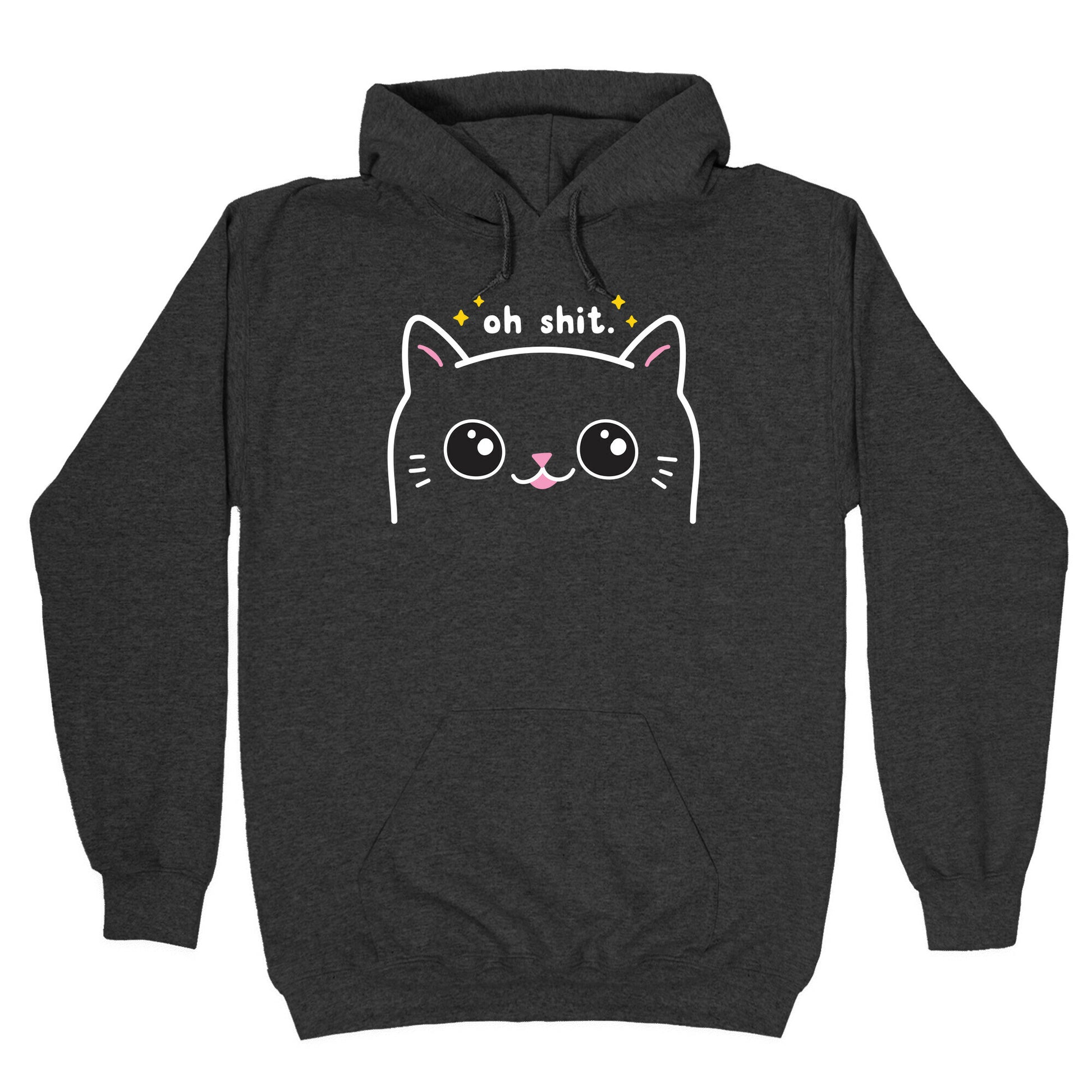 Cuss Cat Oh Shit Hoodie