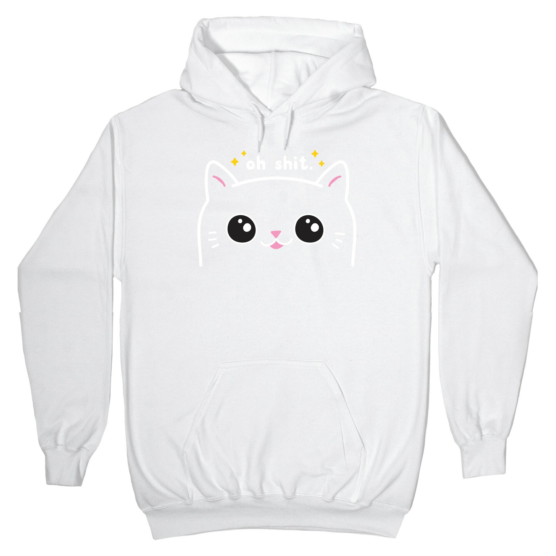 Cuss Cat Oh Shit Hoodie