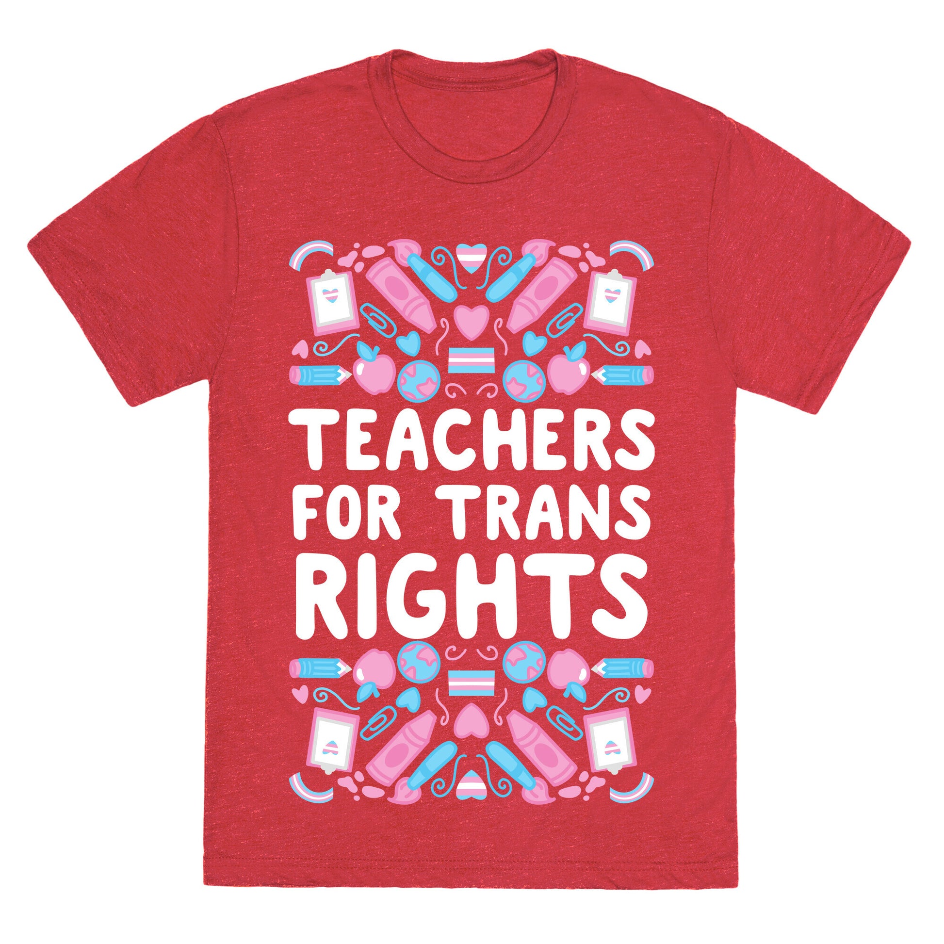 Teachers For Trans Rights Unisex Triblend Tee