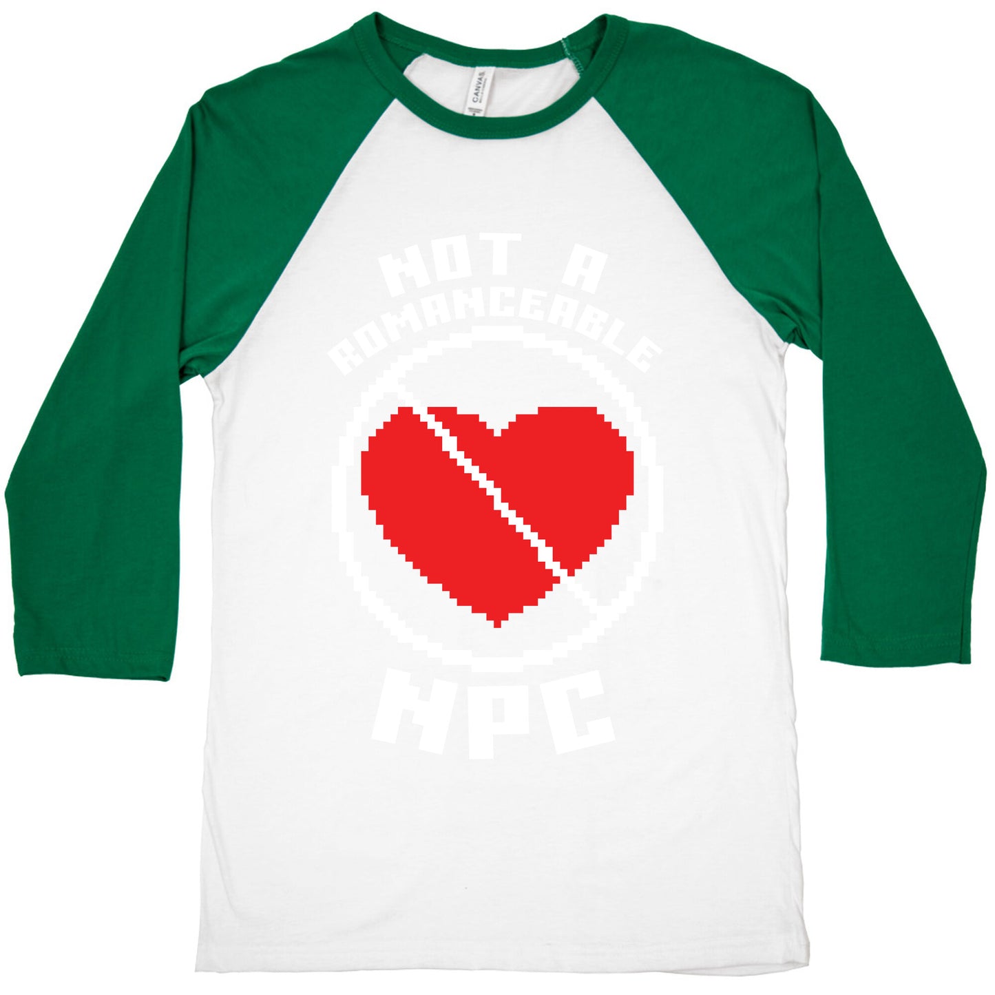Not A Romanceable NPC Baseball Tee