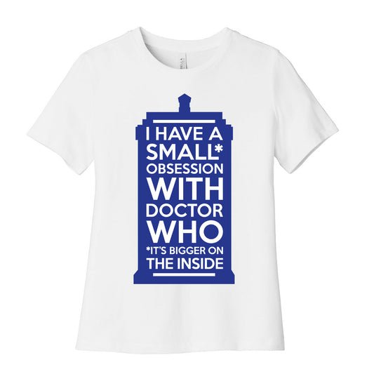 Doctor Who Obsession Women's Cotton Tee