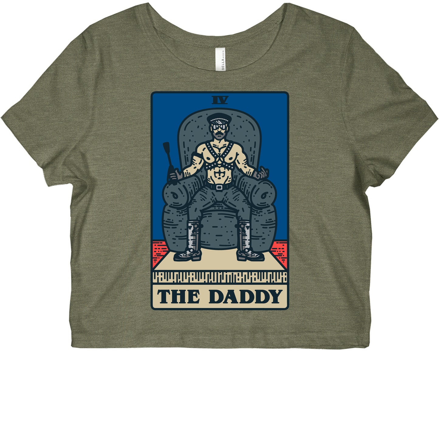 The Daddy Tarot Card Parody Graphic Baby Tee