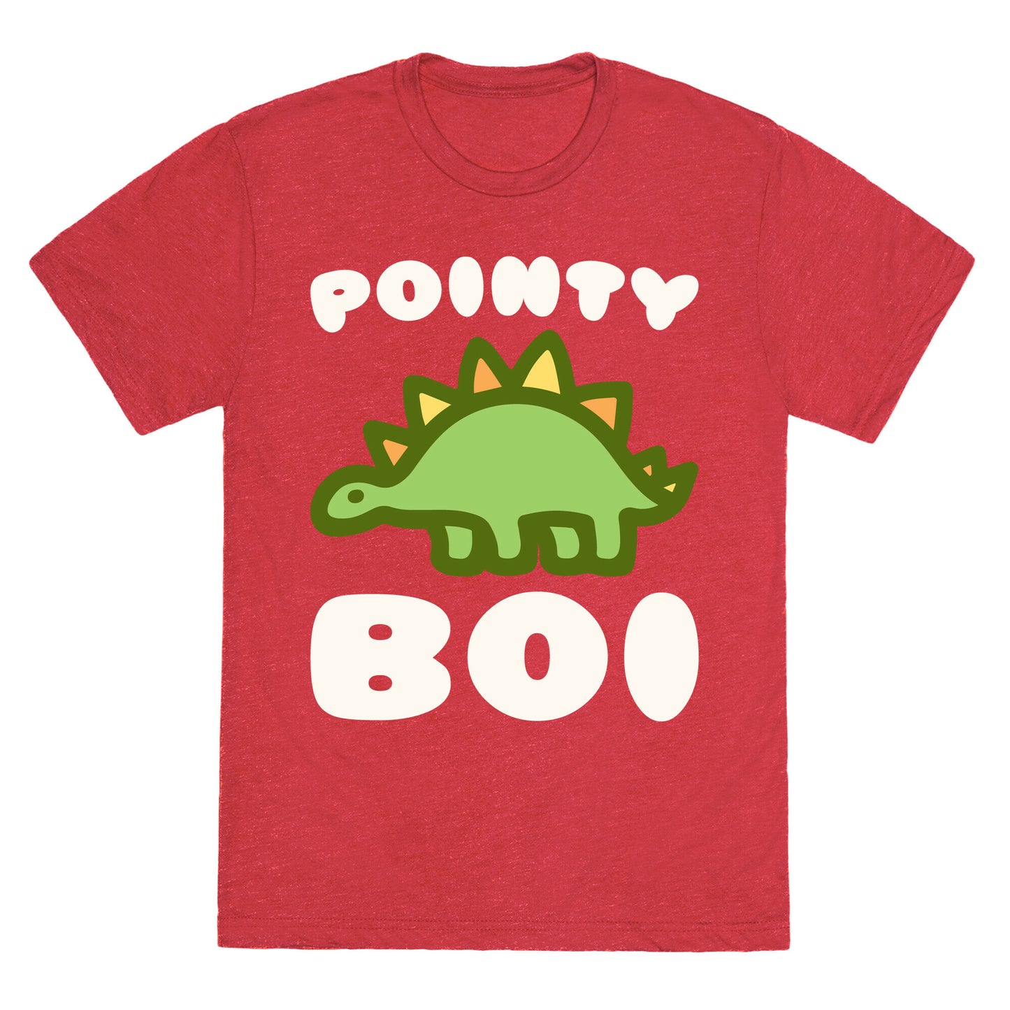 Pointy Boi Stegosaurus Unisex Triblend Tee