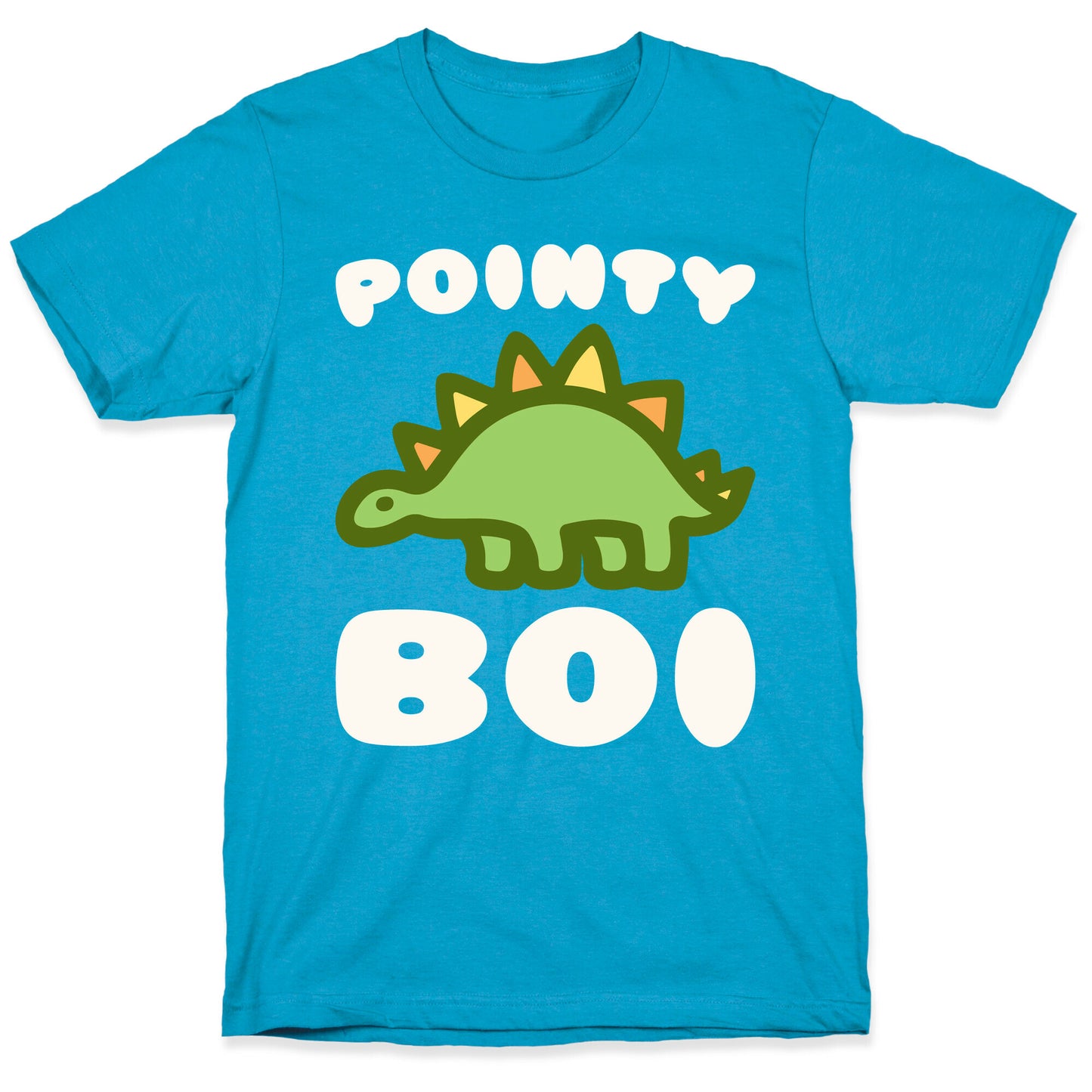 Pointy Boi Stegosaurus Unisex Triblend Tee