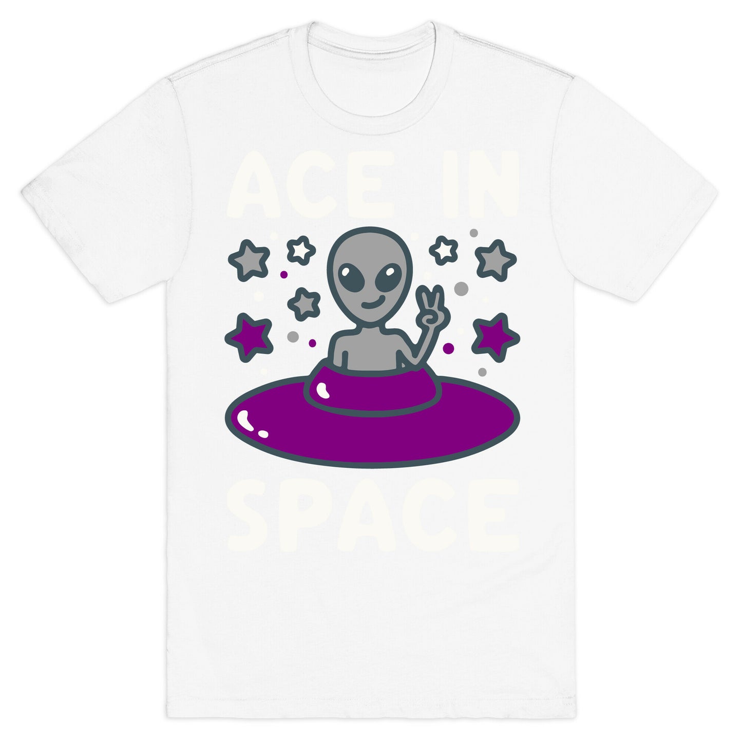 Ace In Space Alien Parody T-Shirt