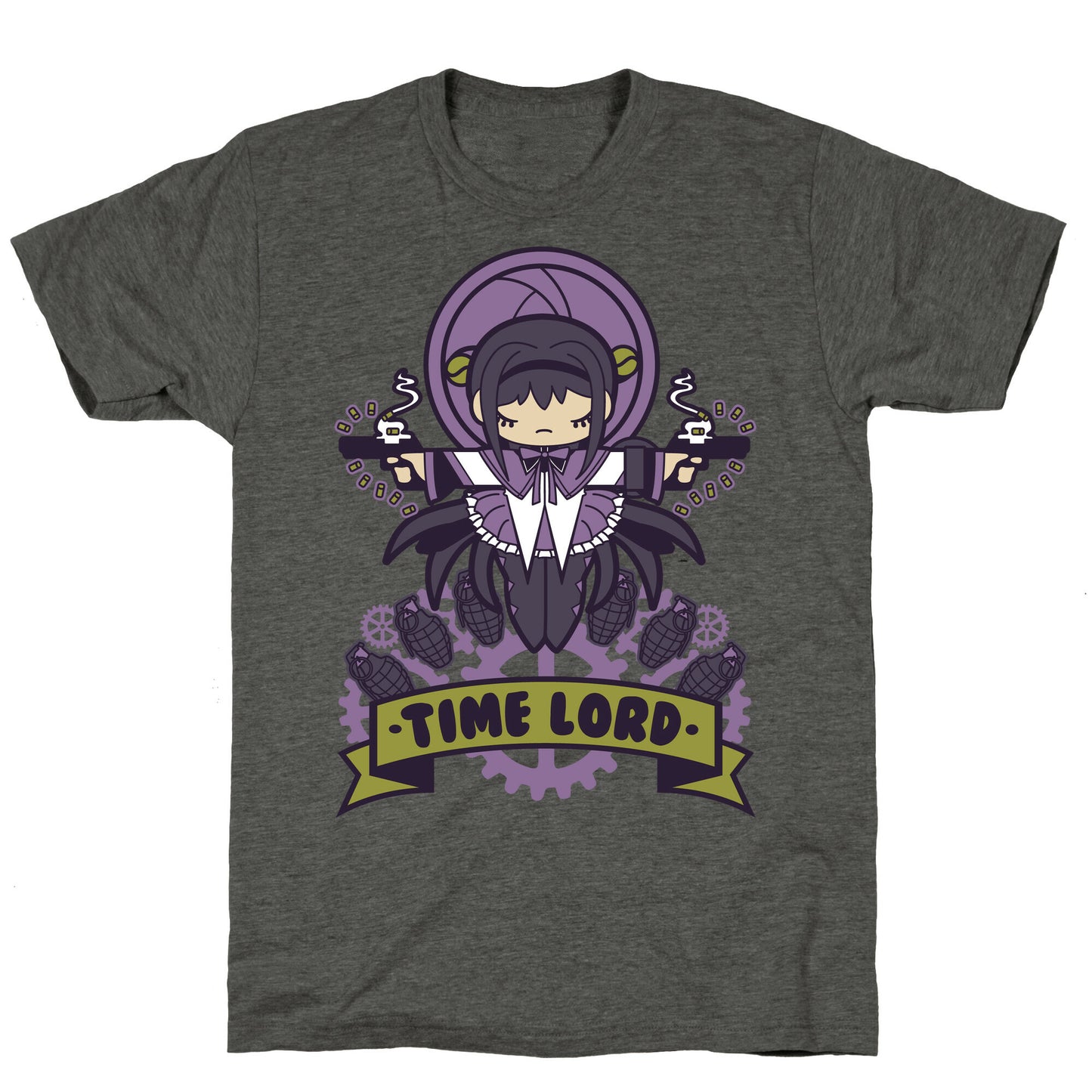 Time Lord Homura Akemi Unisex Triblend Tee
