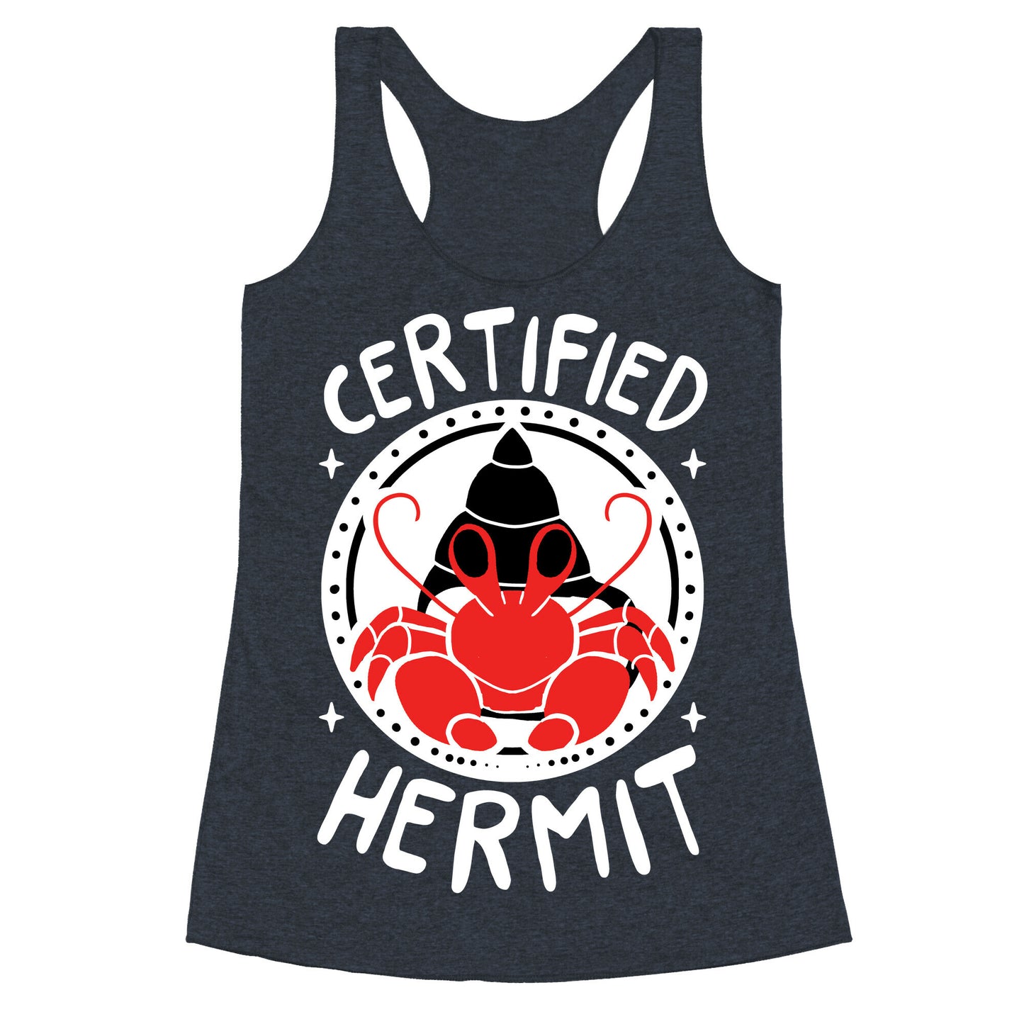 Certified Hermit Racerback Tank