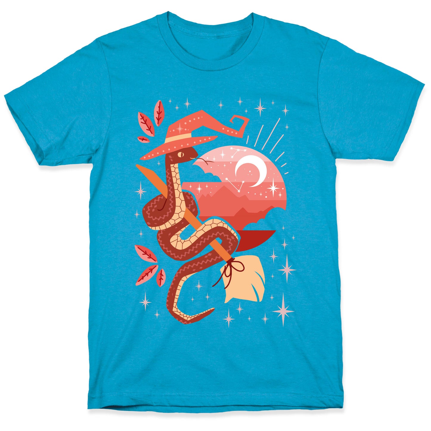 Midcentury Modern Witch Snake Unisex Triblend Tee