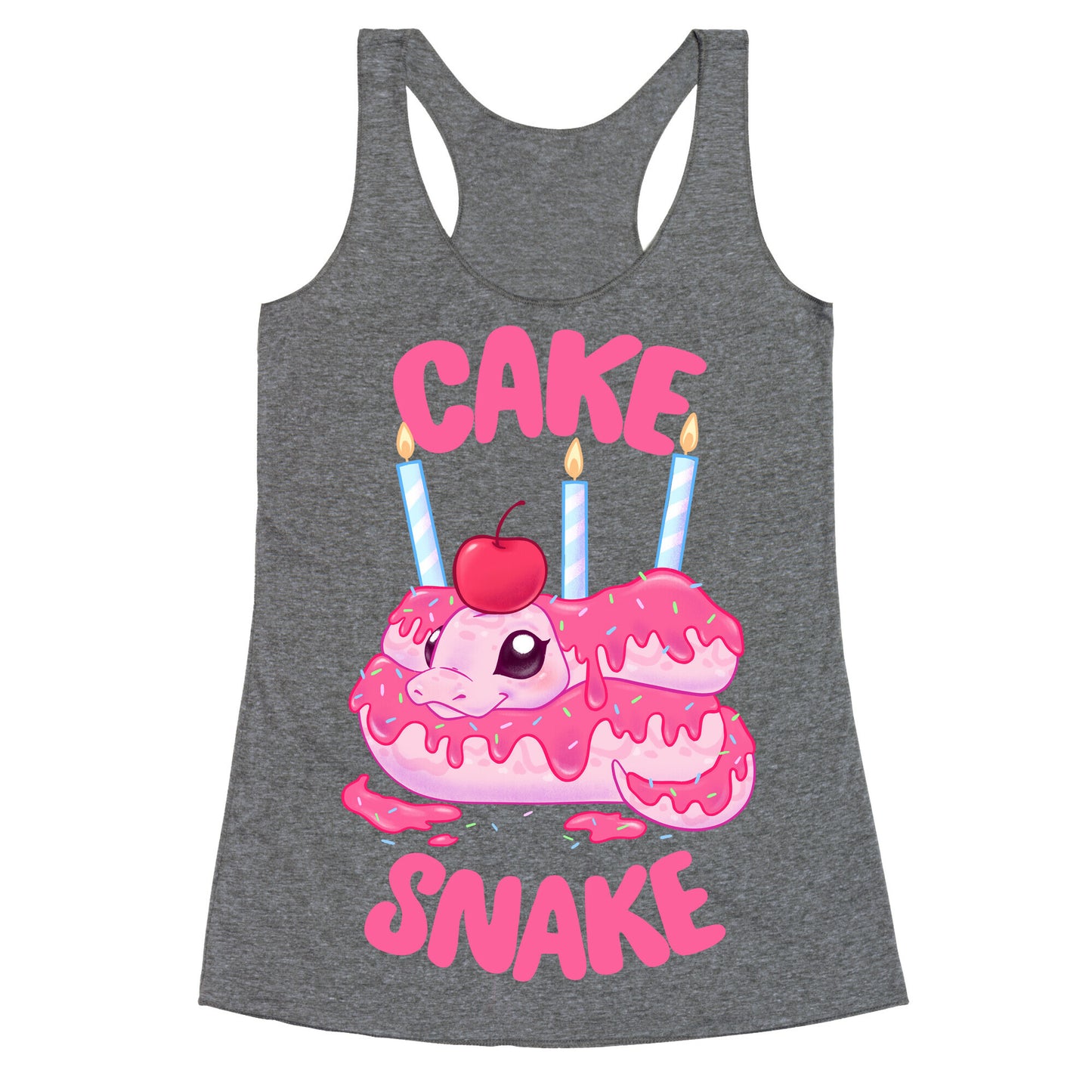 Cake Snake Racerback Tank