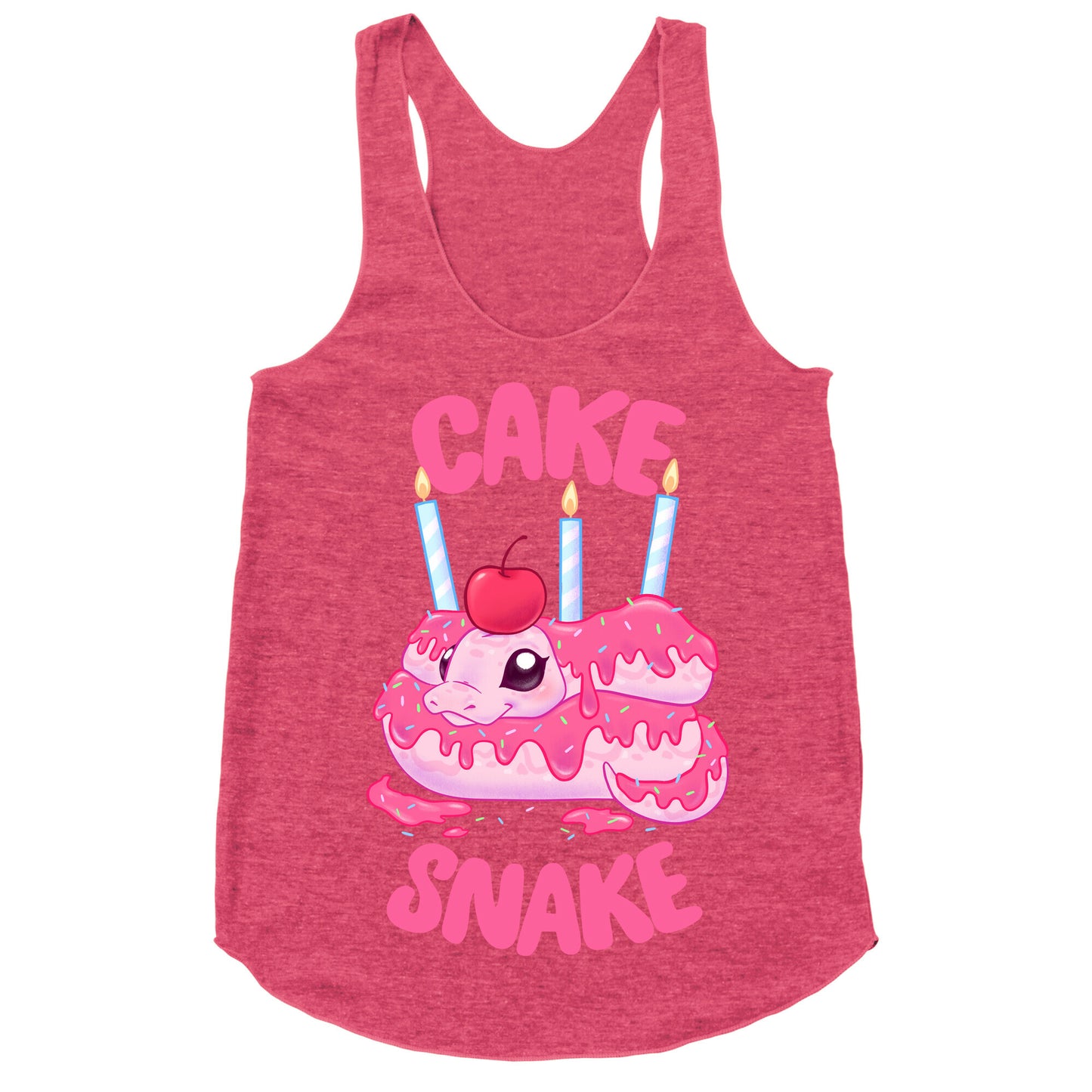 Cake Snake Racerback Tank