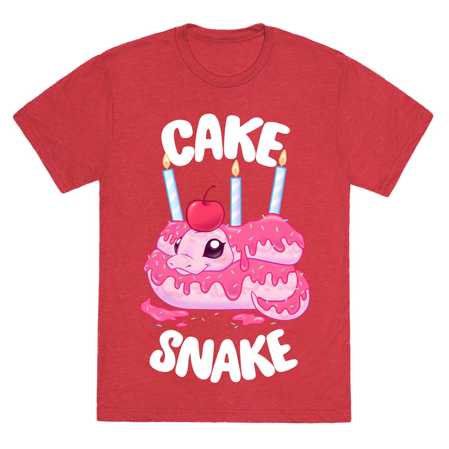 Cake Snake Unisex Triblend Tee