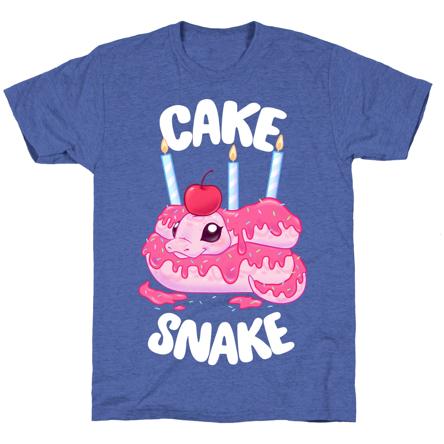 Cake Snake Unisex Triblend Tee