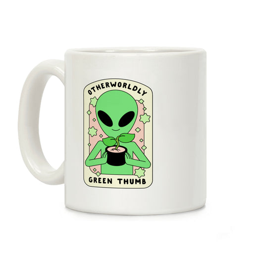 Otherworldly Green Thumb Coffee Mug