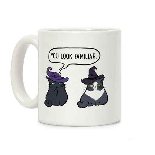 You Look Familiar Coffee Mug