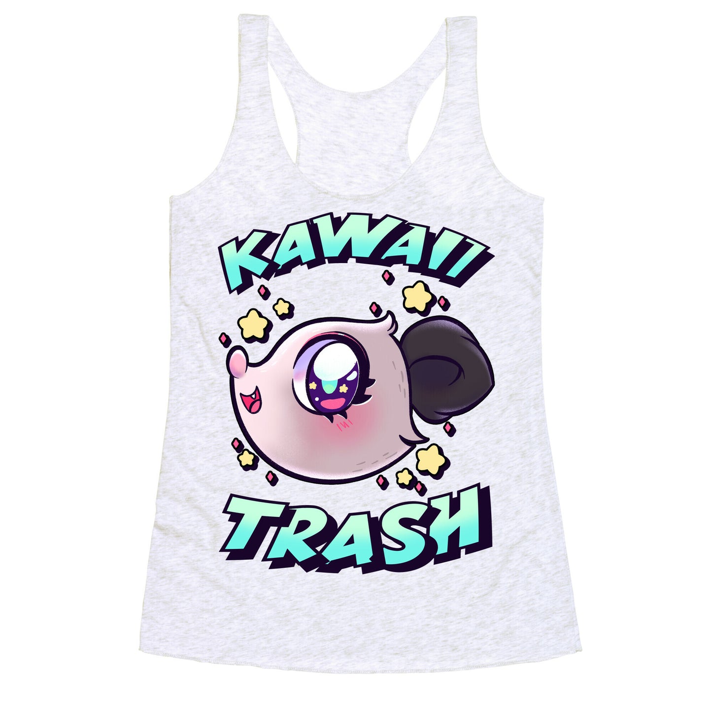 Kawaii Trash Racerback Tank