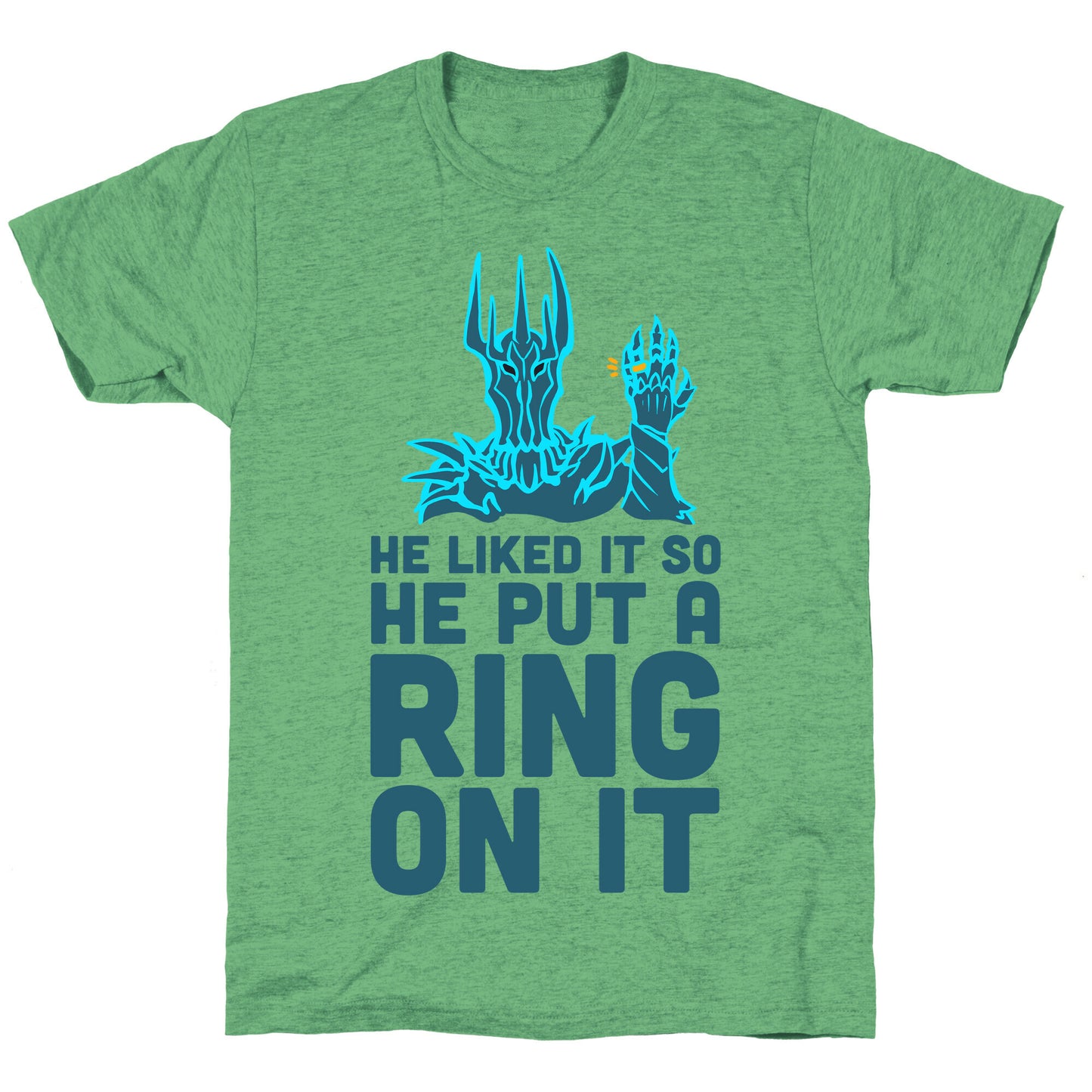 He Liked It So He Put a Ring on It! Unisex Triblend Tee