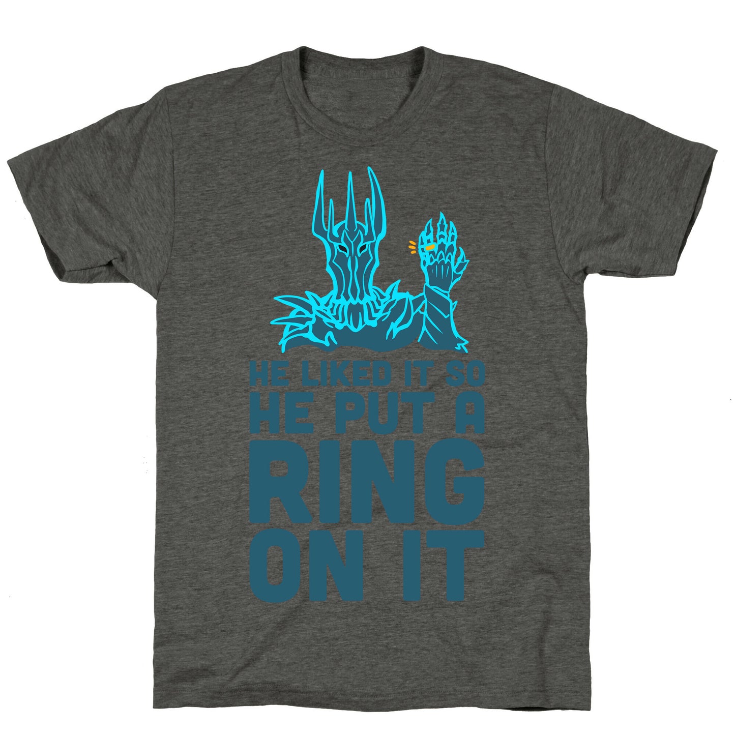 He Liked It So He Put a Ring on It! Unisex Triblend Tee