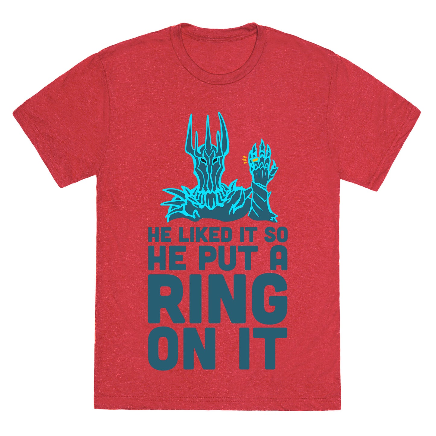 He Liked It So He Put a Ring on It! Unisex Triblend Tee